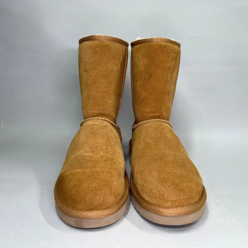 Koolaburra Women's Size 9 Koola Short Chestnut Suede‎ Winter Boots
